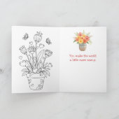 Fijne Nationale Bloemendag - 21 maart Kaart (Binnen)