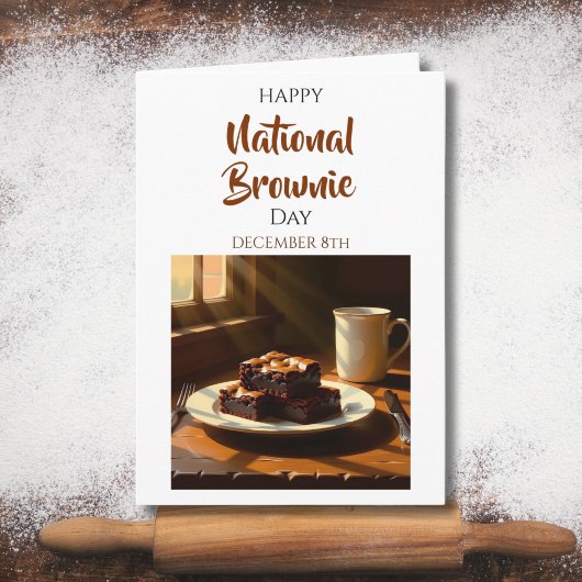 Fijne Nationale Brownie Dag | 8 december Kaart