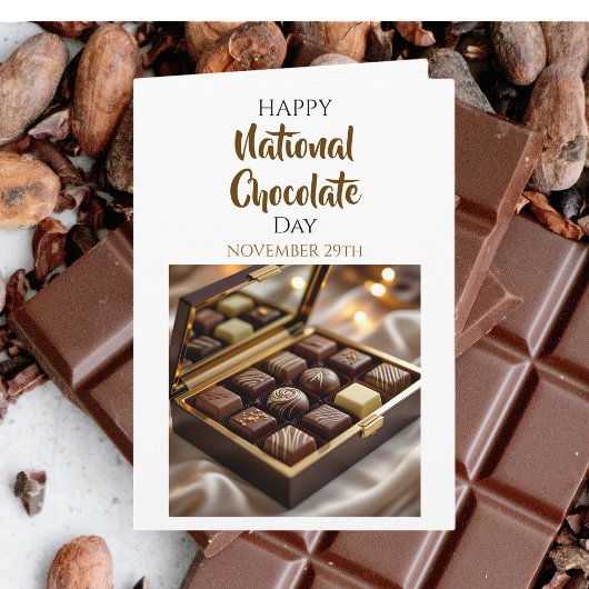 Fijne Nationale Chocoladeda | 29 nov Kaart