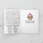 Fijne Nationale Cupcake Dag | 15 december Kaart (Binnen)