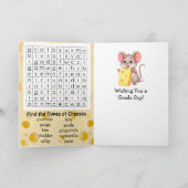 Fijne Nationale Kaas Liefhebbers Dag | 20 januari Kaart (Binnen)