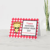 Fijne Nationale Kaaspizzadag 5 september Kaart (Voorkant)