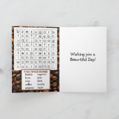 Fijne Nationale Koffiedag - 29 september Kaart (Binnen)