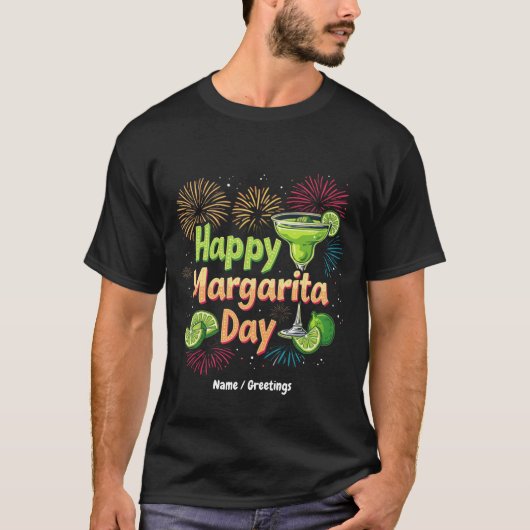 Fijne Nationale Margarita Dag T-shirt (Voorkant)