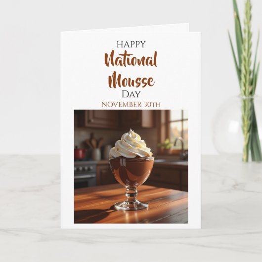 Fijne Nationale Moussedag | 30 nov Kaart (Voorkant)