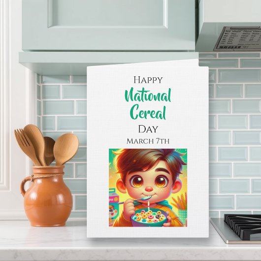 Fijne Nationale Ontkommerd Dag | 7 maart Kaart