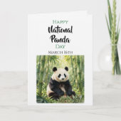Fijne Nationale Panda Dag | 16 maart Kaart (Voorkant)