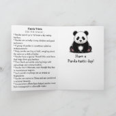 Fijne Nationale Panda Dag | 16 maart Kaart (Binnen)