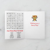 Fijne Nationale Pizzadag | 9 februari Kaart (Binnen)