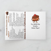 Fijne Nationale Taart Dag! 26 november Kaart (Binnen)