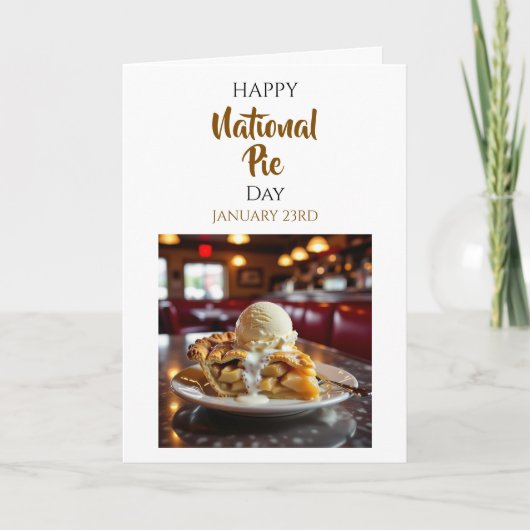 Fijne Nationale Taartdag | 23 januari Kaart (Voorkant)