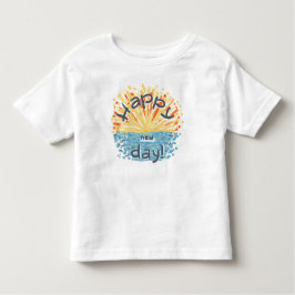 Fijne nieuwe dag! kinder shirts