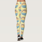 Fijne nieuwe dag! leggings (Achterkant)