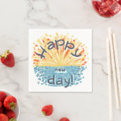 Fijne nieuwe dag! servet (Insitu)