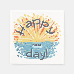 Fijne nieuwe dag! servet