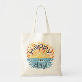 Fijne nieuwe dag! tote bag