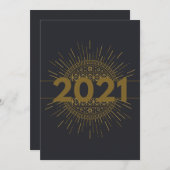 Fijne nieuwe feestkaart feestdagenkaart (Voorkant / Achterkant)