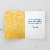 Fijne nieuwjaarspijn met Stropdas Kaart (Binnen)