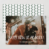 Fijne Nieuwjaarsvakantie fotokaart Feestdagenkaart (Voorkant / Achterkant)