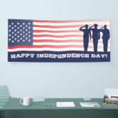 Fijne Onafhankelijkheiddag met waardering voor de  Spandoek (Beurs)