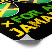 Fijne Onafhankelijkheidsdag voor alle Jamaicanen Poster (Hoek)
