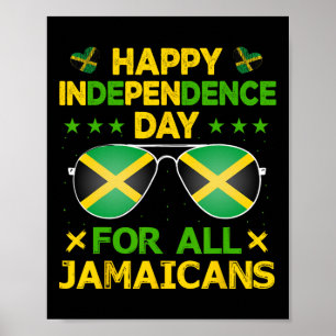 Fijne Onafhankelijkheidsdag voor alle Jamaicanen Poster