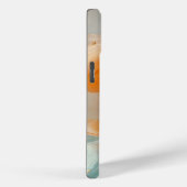 Fijne Oranje bloem Case-Mate iPhone Case (Achterkant / Rechts)
