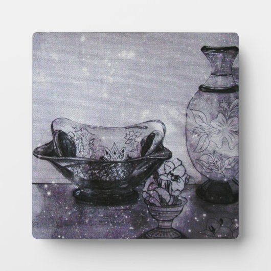 Fijne orchidee plaque fotoplaat (Voorkant)