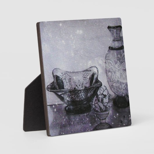 Fijne orchidee plaque fotoplaat (Voorkant)