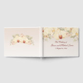 Fijne orchideeënbloem gastenboek (Volledig)