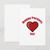 Fijne Oudersdag! Kaart (Voorkant / Achterkant)