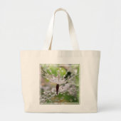 Fijne Paardenbloem Abstract Grote Tote Bag (Voorkant)