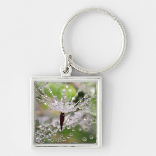 Fijne Paardenbloem Abstract Sleutelhanger (Voorkant)