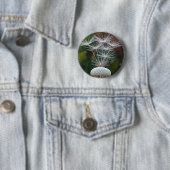 Fijne Paardenbloempluizen Ronde Button 5,7 Cm (In situ)
