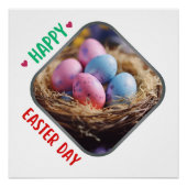 Fijne Paasdag - Draw Perfect Poster (Voorkant)