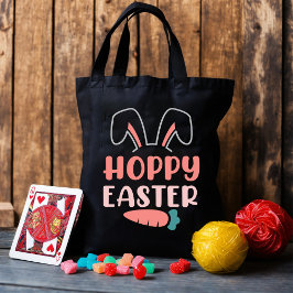 Fijne Paasdag - Funny Bunny Schattige Tote Bag
