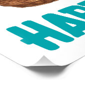 Fijne Paasdag - Man Perfect Poster (Hoek)