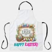 Fijne Paasdag - Man Schort (Voorkant)