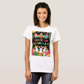 Fijne Paasdag oma T-shirt (Voorkant volledig)