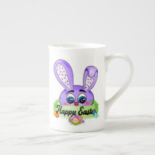 Fijne Paasdag, Schattigee Bunny Ears Kawaii Porselein Kop