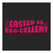 Fijne Paasdag - Schattigee Eitjes Perfect Poster (Voorkant)