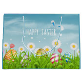 Fijne Paaseieren feestdag Groot Cadeauzakje (Voorkant)