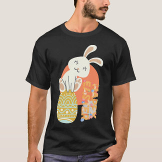 Fijne paasvakantie Schattige T-shirt