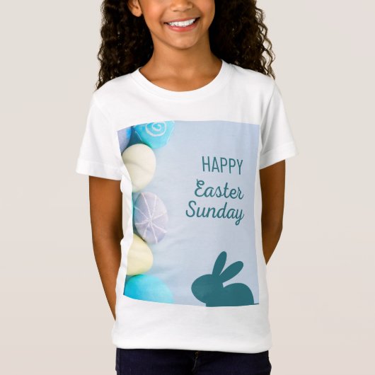 Fijne paaszondag ontwerp t-shirt (Voorkant)