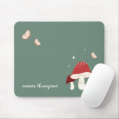 Fijne paddenstoel Gepersonaliseerde Gift Mousepad Muismat (Met muis)