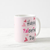 Fijne Palentijnsdag Valentijnsdag koffiemok (Voorkant rechts)