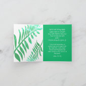 Fijne palmzondag in het Ethiopische Amharic Kaart (Binnen)