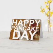 Fijne Pannenkoekendag! Kaart (Gele Bloem)