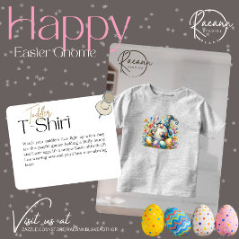 Fijne Pasen Dwerg Peuter T-Shirt