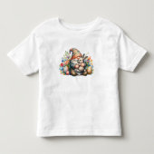 Fijne Pasen Dwerg Peuter T-Shirt (Voorkant)